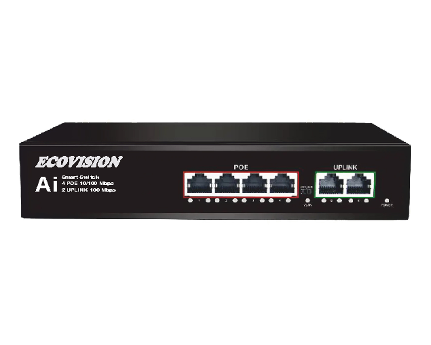 Ecovision 4 Port PoE Switch